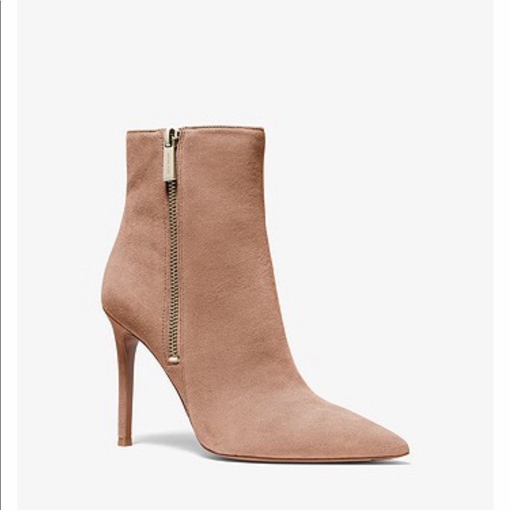 Michael Kors Keke Suede Ankle Boot